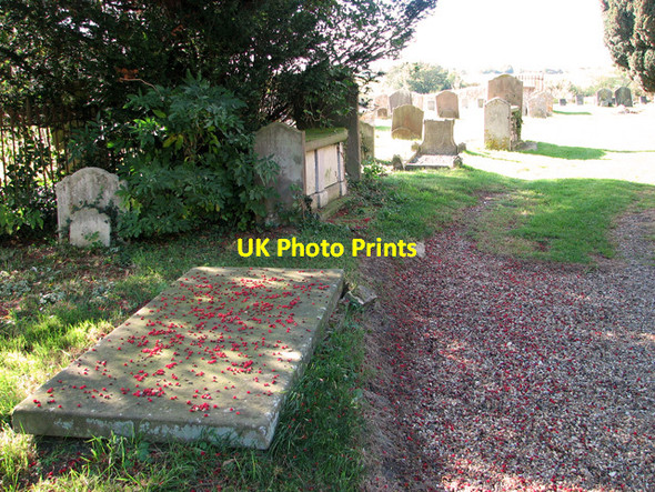 Photo 6"x4" Footpath through St Mary's churchyard, Otley Otley\/TM2055 c2011