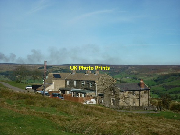 Photo 6"x4" The houses at Top Bank Rosedale Abbey c2011