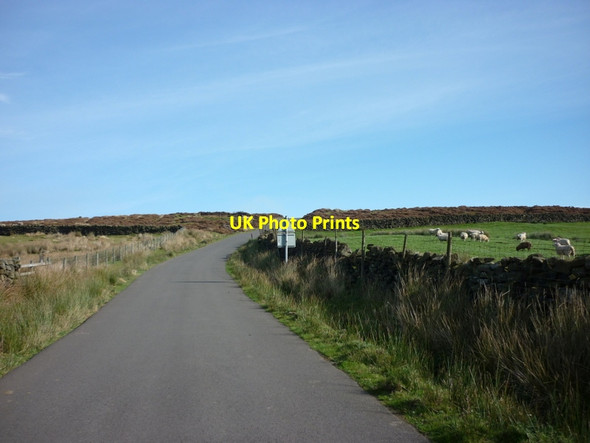 Photo 6"x4" The top of Heygate Bank Rosedale Abbey c2011