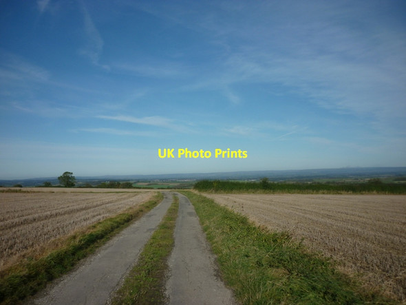 Photo 6"x4" Luddith Road towards Grimston Brow North Grimston c2011