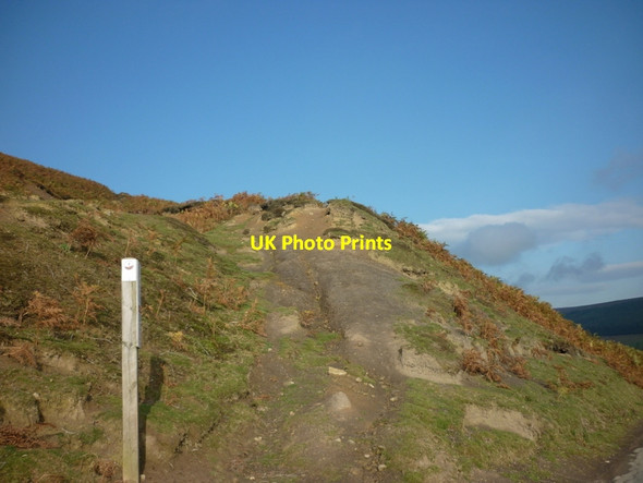 Photo 6"x4" A bridleway leading to Slape Wath Moor Cockayne c2011