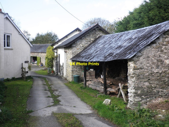 Photo 6"x4" Outbuildings, Hunnacott Farm Knightacott\/SS6439 c2011