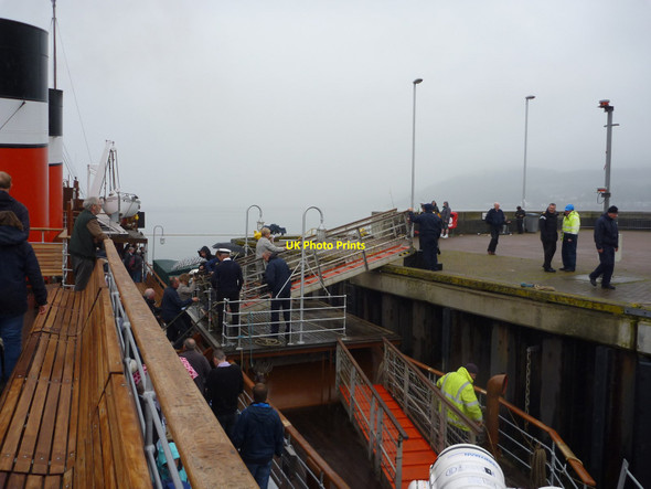 Photo 6"x4" Doon The Watter - 25th June 2011 : Leaving The Waverley at Dunoon Dunoon c2011