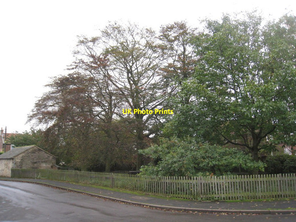 Photo 6"x4" The site of the first church at Gunness Gunness c2011