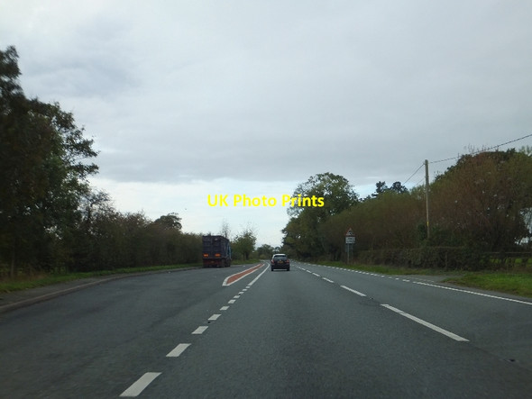 Photo 6"x4" Lay-by on A41 south of Bell o' th' Hill Bell o' th' Hill c2011