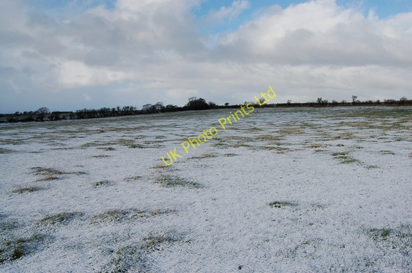 Photo 6"x4" Frosty fields Tipperty\/NJ9626 c2007