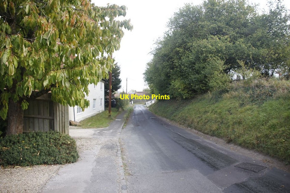 Photo 6"x4" Ginge Road into West Hendred West Hendred c2011