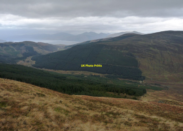 Photo 6"x4" West Flank of Doire B\u00c3\u00a0n Doire B\u00e0n c2011