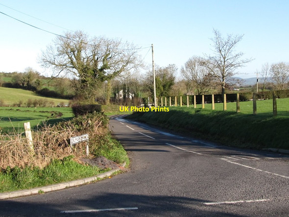 Photo 6"x4" The Drumarkin Road junction on the Castlewellan Road Rathfriland c2011