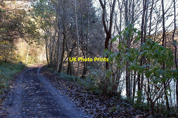 Photo 6"x4" Former Selkirk - Galashiels railway route Boleside c2011