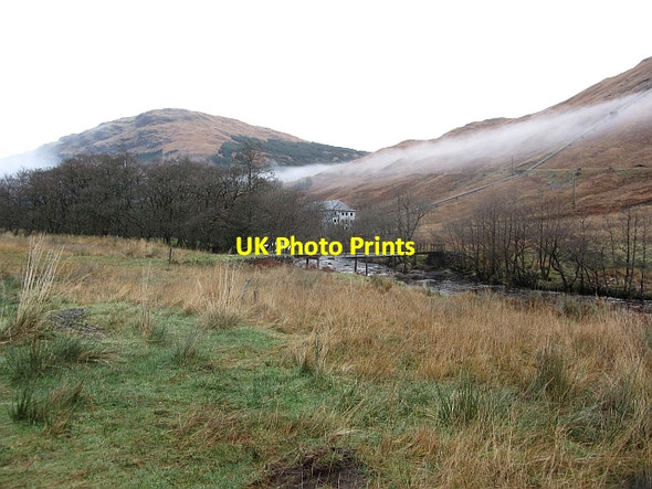 Photo 6"x4" Bridge in Glen Fyne River Fyne c2011