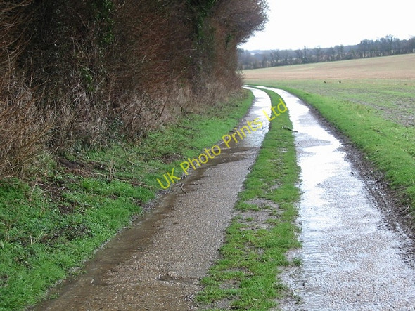 Photo 6"x4" Track near Ileden Ileden c2007