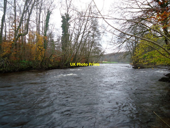 Photo 6"x4" Doune, River Teith [3] Doune\/NN7301 c2011