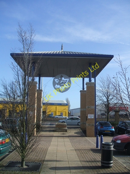 Photo 6"x4" Pedestrian Exit from St John's Retail Park Wolverhampton c2007