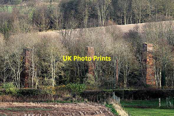 Photo 6"x4" Piers at Eyemouth Viaduct Eyemouth c2011