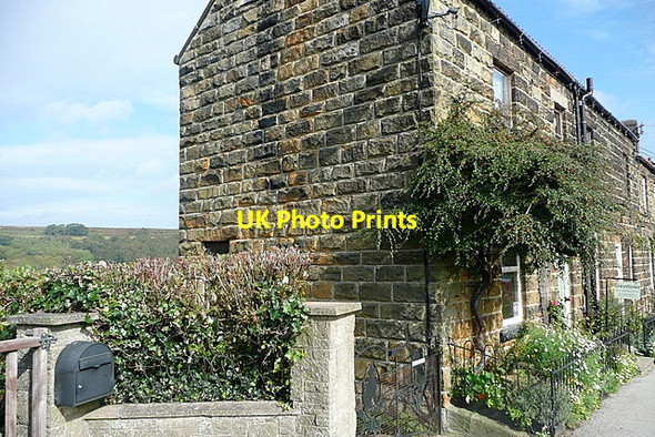 Photo 6"x4" Houses on High Street Castleton\/NZ6808 c2011