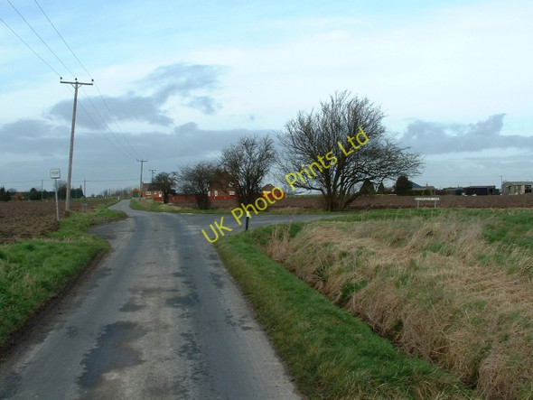 Photo 6"x4" Junction of Craske Lane and Bushmeadow Lane Emorsgate c2007