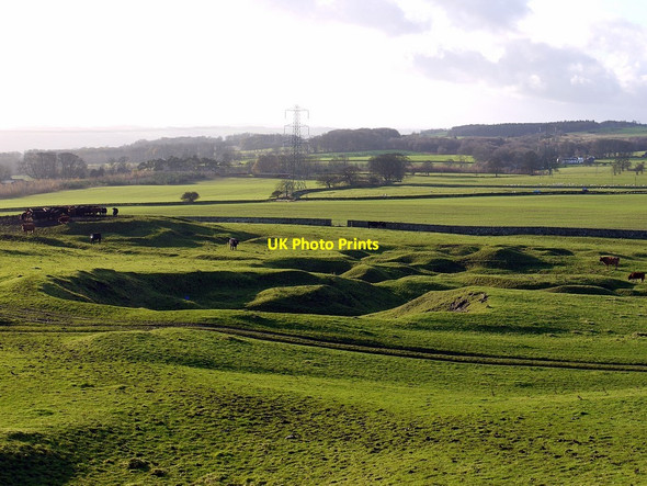 Photo 6"x4" Downhill Quarries Halton Shields c2011