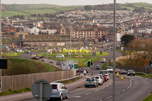 Photo 6"x4" Barum Stenning on Sticklepath Junction Barnstaple c2011