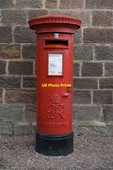 Photo 6"x4" George VI Postbox, Ripley Ripley\/SE2860 c2011