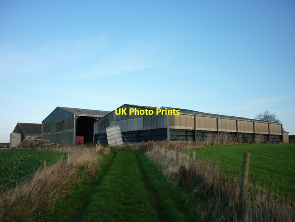 Photo 6"x4" Buildings at Magdalen Grange Farm Muston\/TA0979 c2011