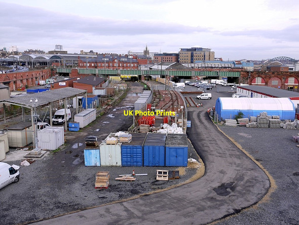 Photo 6"x4" Forth Banks Goods Yard from Redheugh Bridge Newcastle upon Tyne c2011