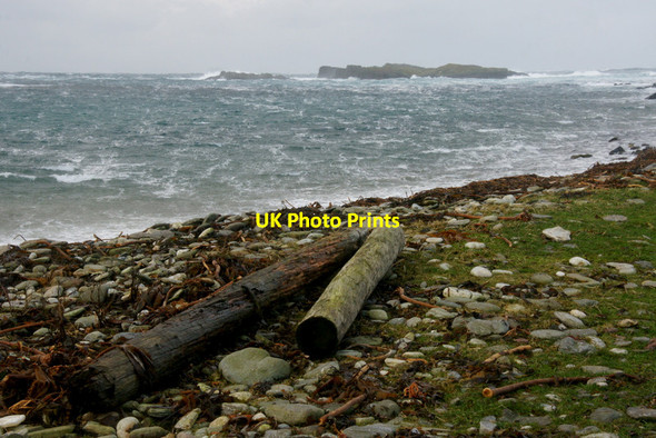 Photo 6"x4" Wood on Westing beach Westing\/HP5705 c2011
