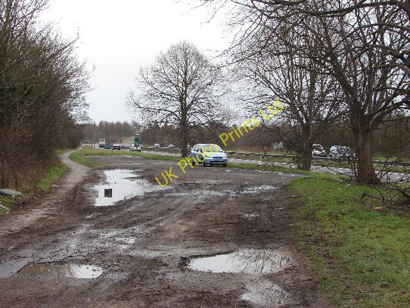 Photo 6"x4" Layby at A40\/B4027 junction Holton\/SP6006 c2007