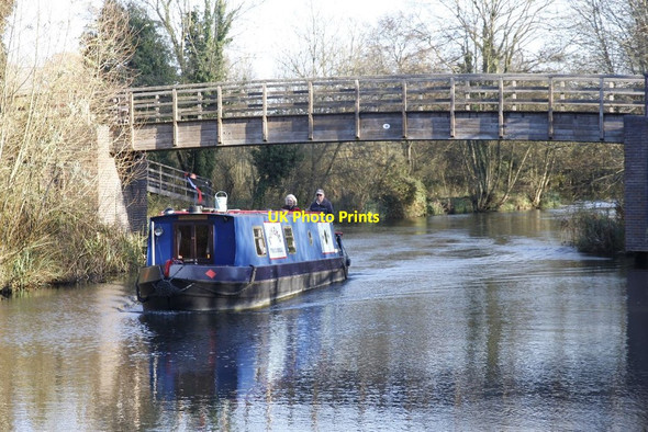 Photo 6"x4" Through the bridge Woolhampton c2011