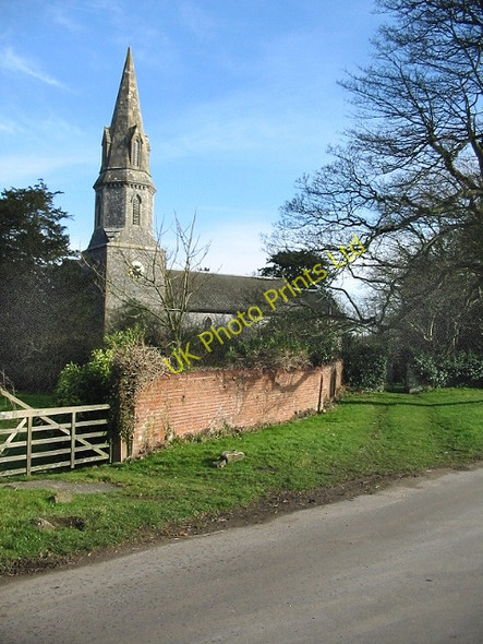 Photo 6"x4" Lower Hardres church Lower Hardres c2007