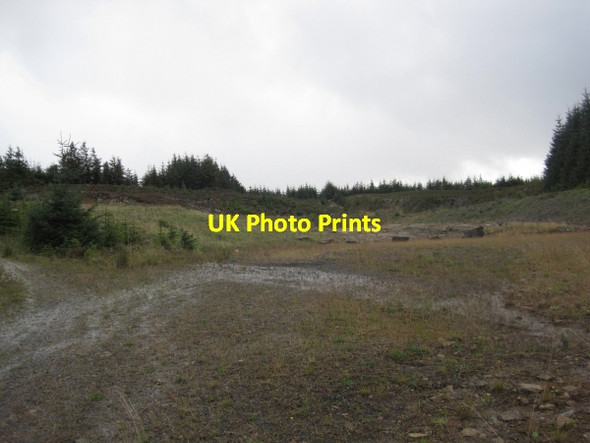 Photo 6"x4" Disused Quarry, Kielder Forest Stannersburn c2011