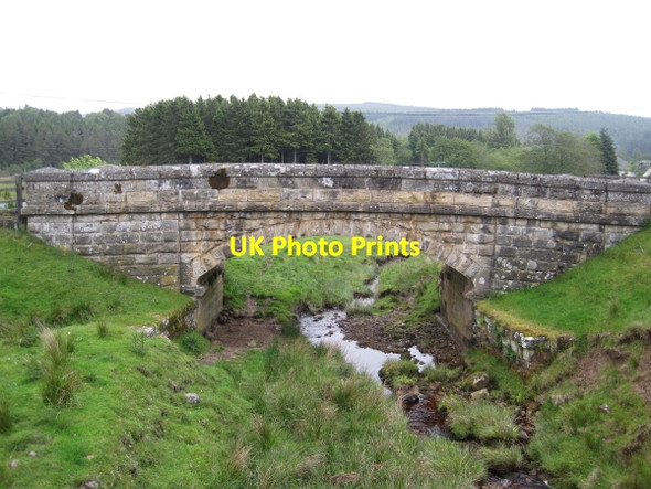 Photo 6"x4" Bridge at Kielder over Cat Cleugh Kielder c2011