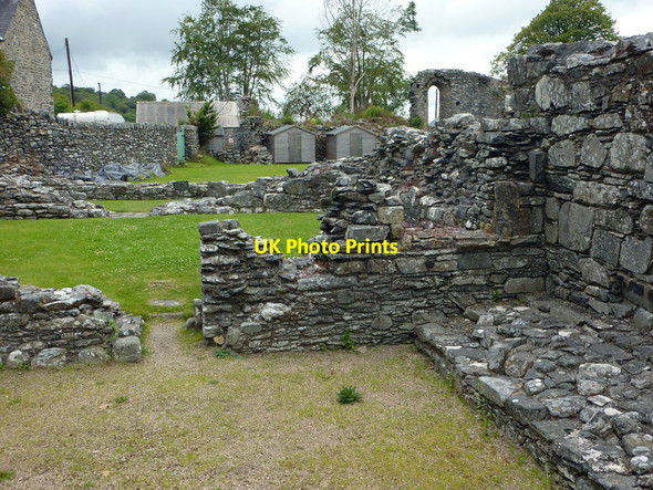 Photo 6"x4" The Chapter House - Strata Florida Abbey Strata Florida c2011