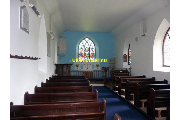 Photo 6"x4" Interior of St Mary's, Strata Florida Strata Florida c2011