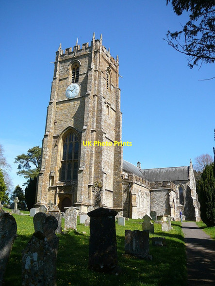 Photo 6"x4" The village church at Whitchurch Canonicorum Whitchurch Canonicorum c2011