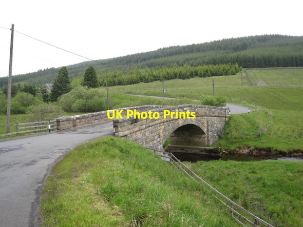 Photo 6"x4" Kerseycleugh Bridge Kielder c2011