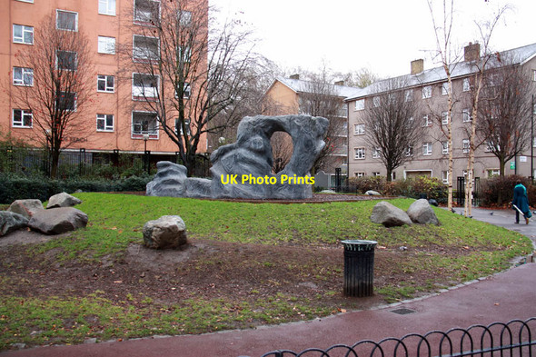 Photo 6"x4" Judd Street Open Space London c2011