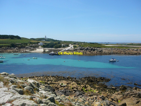 Photo 6"x4" Porth Conger between Gugh and St Agnes Hugh Town c2011