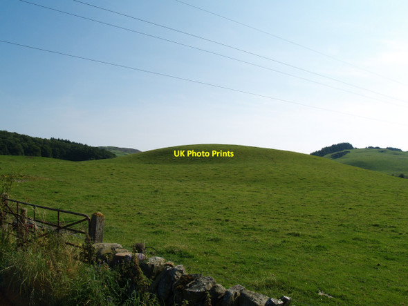 Photo 6"x4" Knocknon (Hill) Castle Douglas c2010