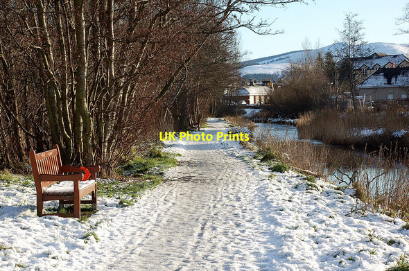 Photo 6"x4" Path alongside Eddleston Water, Peebles Peebles\/NT2540 c2011