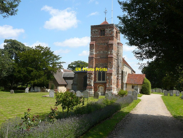 Photo 6"x4" The church at Lawford Lawford\/TM0931 c2011