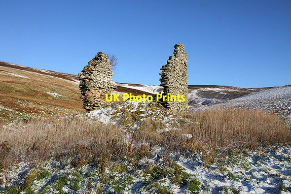 Photo 6"x4" The remains of Camelshiel Castle Gamelshiel Castle c2011