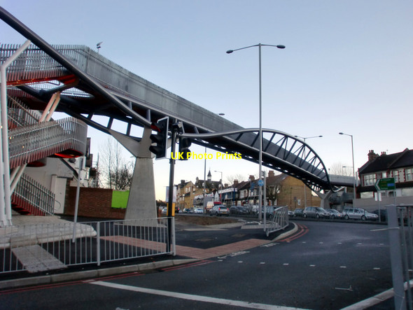 Photo 6"x4" Stairway, North Circular Road, New Southgate, N 11 Friern Barnet c2011