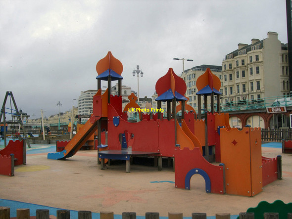 Photo 6"x4" Playground near West Pier Brighton\/TQ3106 c2011
