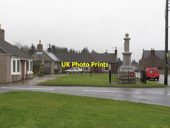 Photo 6"x4" War memorial, New Byth New Byth c2011