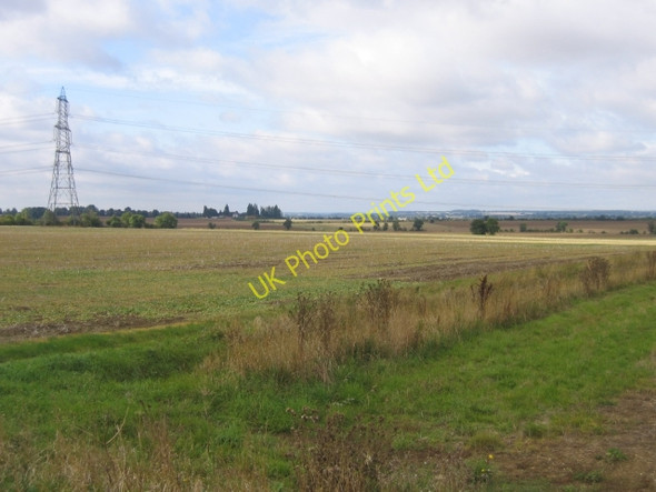 Photo 6"x4" Farmland, Millow, Dunton, Beds Edworth c2005