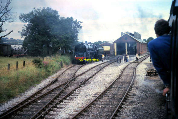 Photo 6"x4" Black Prince at Cranmore Engine Sheds Chesterblade c1980