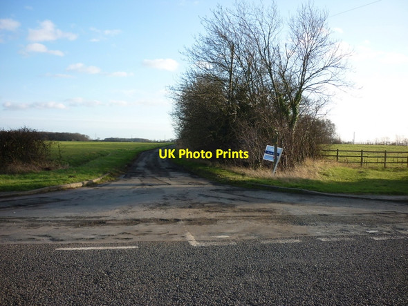 Photo 6"x4" The way to Stallingborough Windmill Keelby c2011