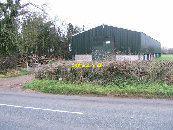 Photo 6"x4" New barn Alveston Down c2011