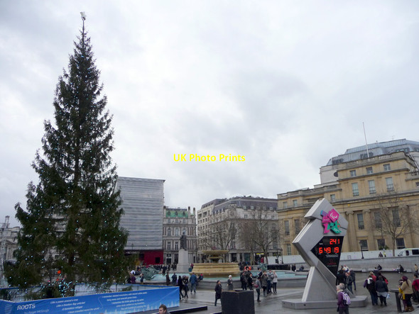 Photo 6"x4" Trafalgar Square, London SW1 Westminster c2012